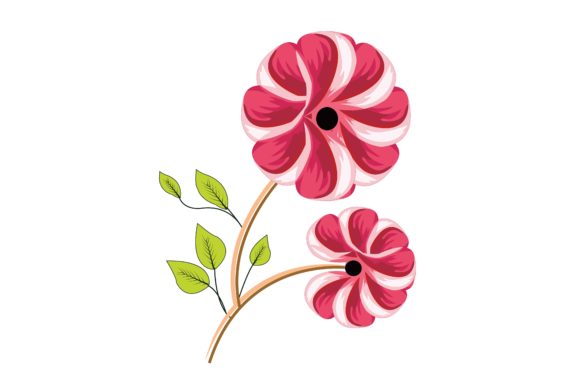 Captivating Possibilities with a Pink Flower Floral Design Illustration