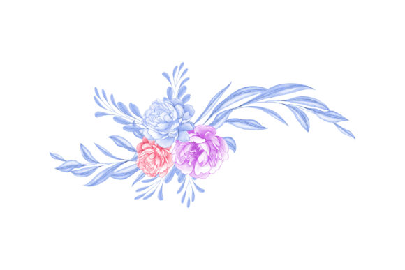 Cute Digital Clipart Floral Watercolor for Modern Creators