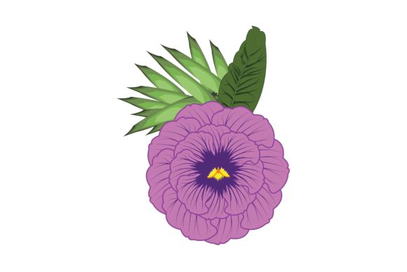 Elevating Digital Design with Purple Carnation Floral Decoration