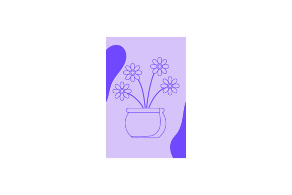 Exploring the Spring Beauty Floral Card Vector Design