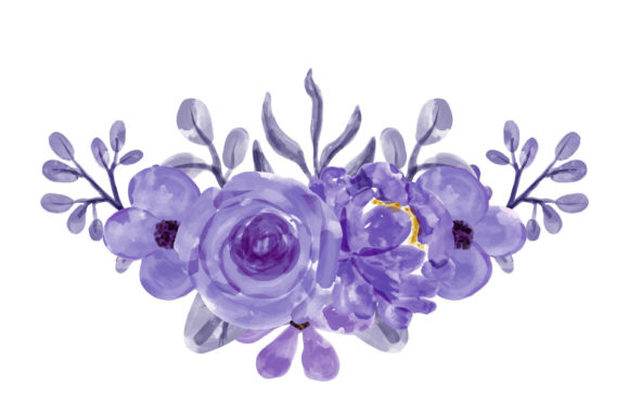 Floral Arrangement with Watercolor10: Merging Art with Nature