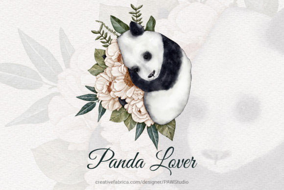 Floral Panda Sublimation Clipart Explained