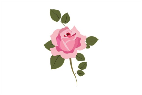 The Pink Rose Ornament Floral Flower Vector: A Creative Swiss Army Knife