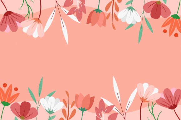 The Practical Appeal of a Hand Drawn Spring Floral Background