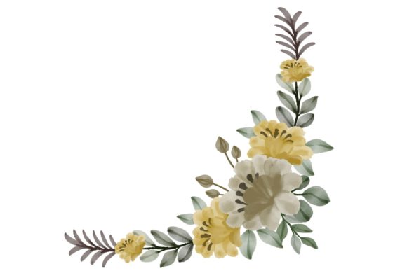 The Practical Appeal of a Yellow Floral Watercolor Frame
