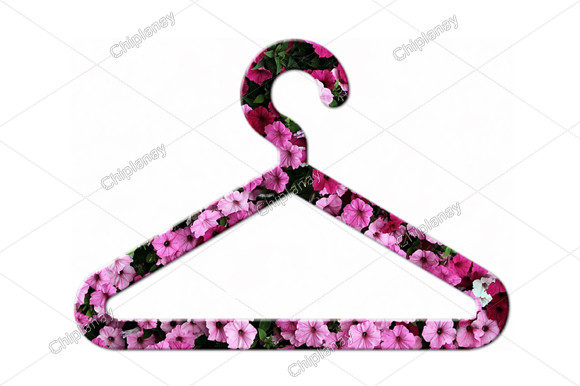 The Quiet Artistry of the Clothes Hanger Rack Flowers Floral Illustration