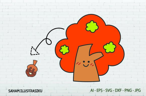 Tree SVG Kawaii - Floral: Understanding Its Role in Design and Craft Projects